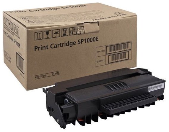 Oryginał Toner Ricoh 413196 406525 SP1000E do Ricoh SP1000S SP1000SF FAX1140 FAX1180L | 4 000 str. | czarny black