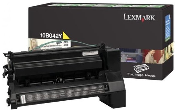 Oryginał Toner Lexmark 10B042Y do Lexmark C750dtn C750n C750 X750e | 15 000 str. | yellow