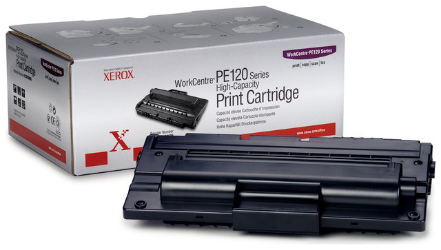 Oryginał Toner Xerox PE120 | 5000 stron | czarny black, opakowanie zastępcze