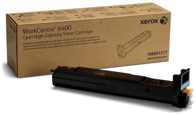 Oryginał Toner Xerox do Phaser 6400 | 16 500 str. | cyan, opakowanie zastępcze