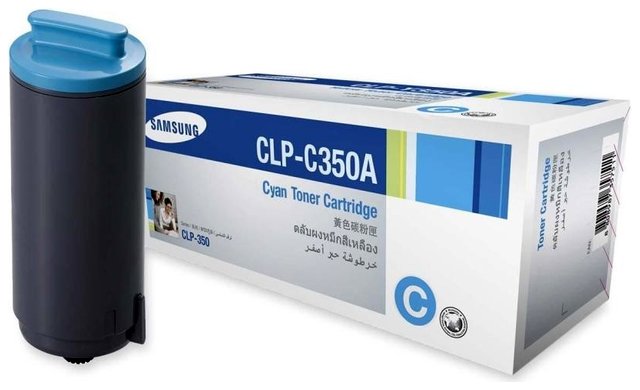 Oryginał Toner Samsung CLP-C350A do Samsung CLP-350 CLP-350N | 2 000 str. | cyan