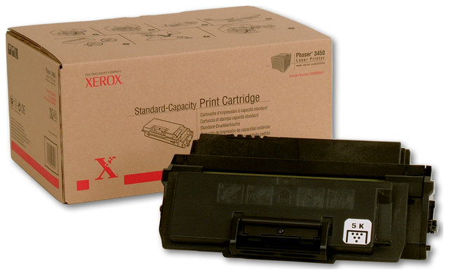Oryginał Toner Xerox 106R00687 do Xerox Phaser 3450 | 5 000 str. | czarny black, pudełko otwarte