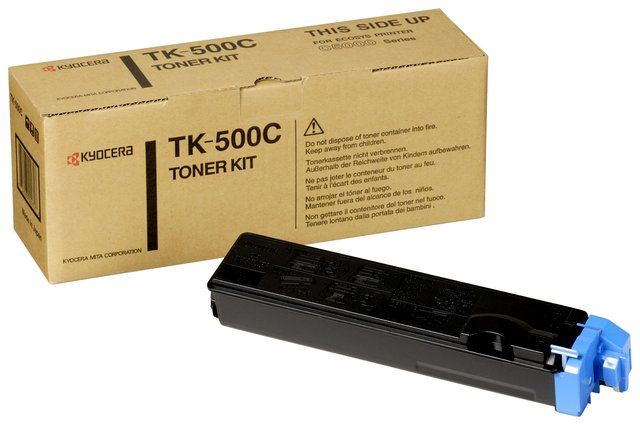 Oryginał Toner Kyocera TK-500C do FS-C5016N | 8 000 str. | cyan
