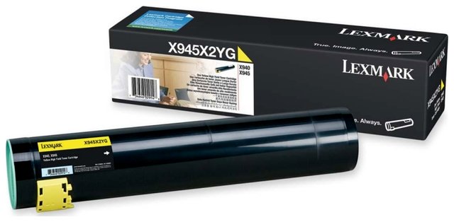 Oryginał Kaseta z tonerem Lexmark X945X2YG do Lexmark X-940/945 | 22 000 str. | yellow