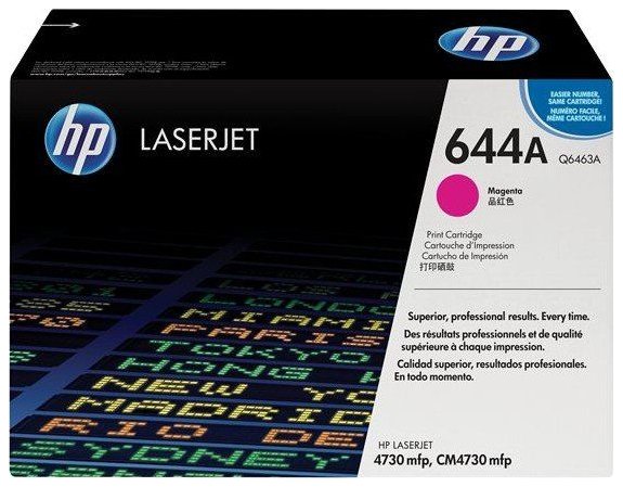 Oryginał Toner HP 644A do Color LaserJet CM4730 | 12 000 str. | magenta, opakowanie zastępcze