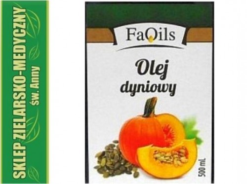 OLEJ DYNIOWY 500ml TŁOCZONY NA ZIMNO NIERAFINOWANY