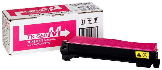 Oryginał Toner Kyocera TK-560M do FS-5300/5350 | 10 000 str. | magenta, opakowanie zastępcze