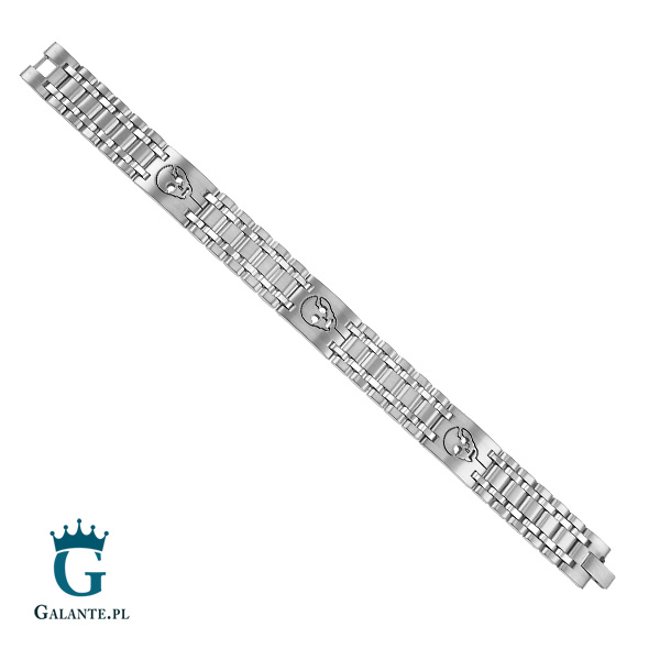 Midhaven Bransoleta stalowa TB1389 Czaszka TB1389//357