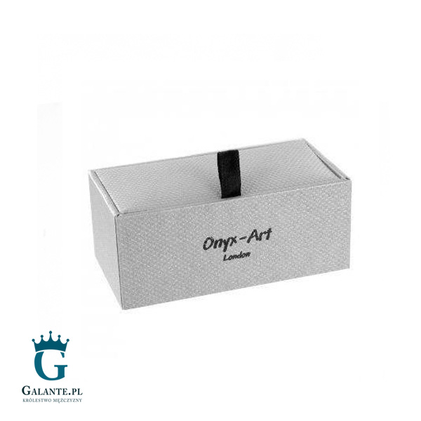 Onyx Art Spinki do mankietów Szklanka & Butelka Whisky KC-1097 London KC-1097/282