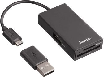 Czytnik Hama USB 2.0/microUSB 000541410000 000541410000