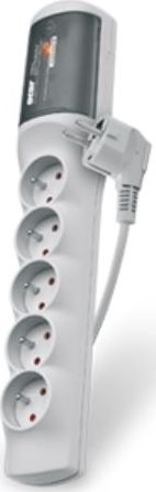 Listwa zasilająca Acar XP Standard przeciwprzepięciowa 5 gniazd 1.5 m szara W0227