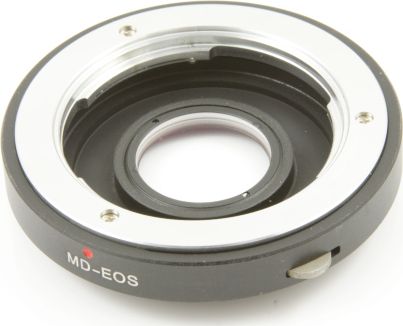 Pixco Adapter z CANON EOS [ EF EF-S ] na MINOLTA [ MD ] + SOCZEWKA