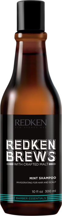 Redken Brews stymulujący szampon miętowy do włosów i skóry głowy 300 ml