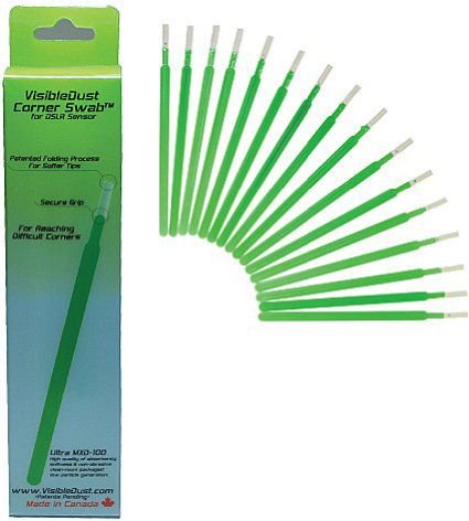 Visible Dust Patyczki MXD Swabs Corner zielone 16 szt. 3098684