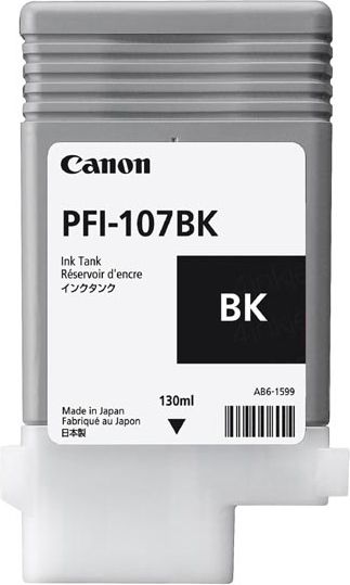 Tusz Canon PFI107BK black
