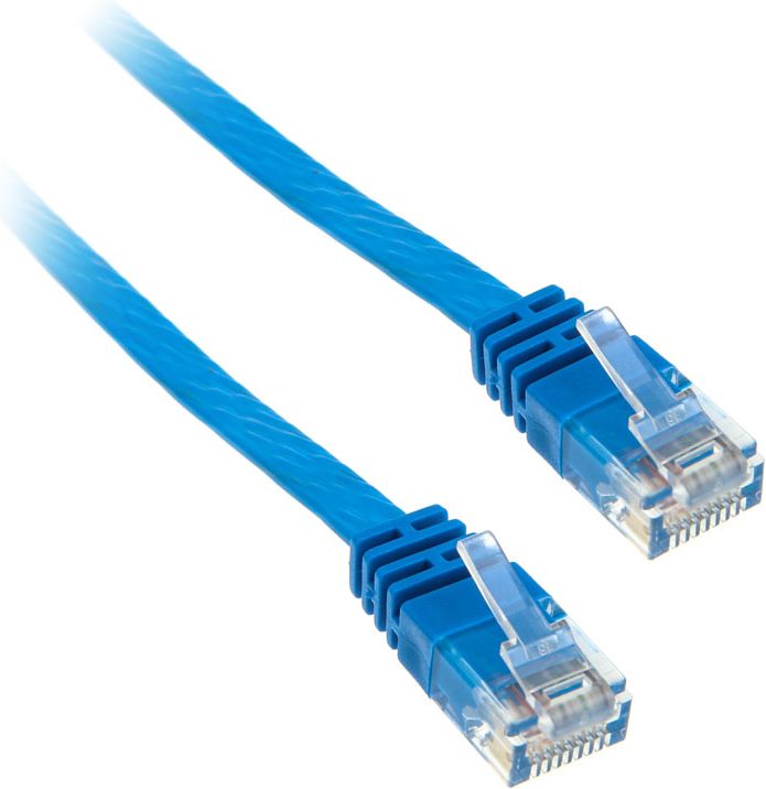 InLine 5m - kabel sieciowy U/UTP - 1000 Mbit - Cat.6 - RJ45 - niebieski 71605B