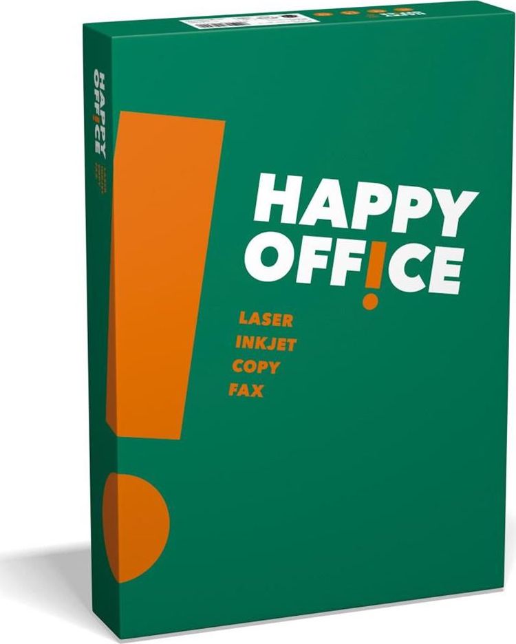 Igepa Papier Xero HAPPY OFFICE 80752A80 A4 80g/m2 500 szt. Matowy