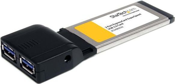 Kontroler StarTech ExpressCard/34 - 2x USB 3.0 ECUSB3S22
