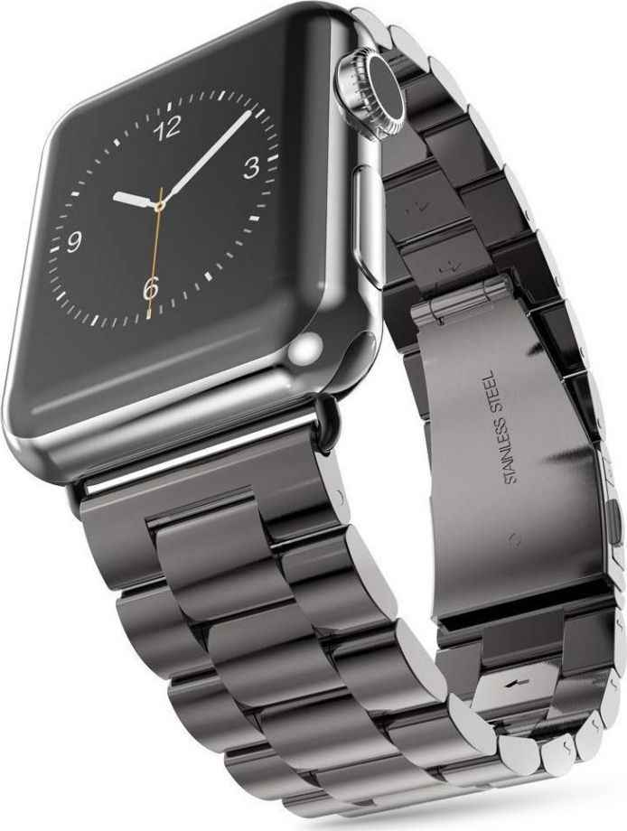 Tech-Protect TECH-PROTECT STAINLESS APPLE WATCH 1/2/3/4/5 42/44MM BLACK