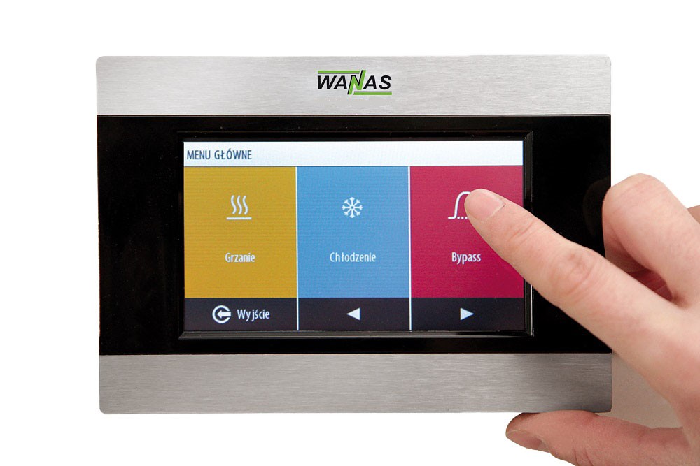 REKUPERATOR WANAS 350 V/3 z montażem Centrala wentylacyjna