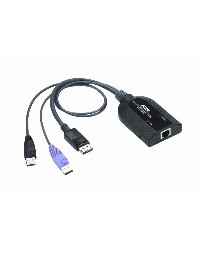 Aten USB DP Virtual Media KVM Adapter Cable KA7189-AX