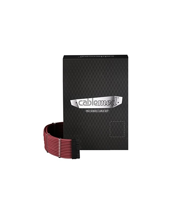 CableMod PRO C-Series Kit RMi,RMx blood - ModMesh CM-PCSR-FKIT-NKBR-R