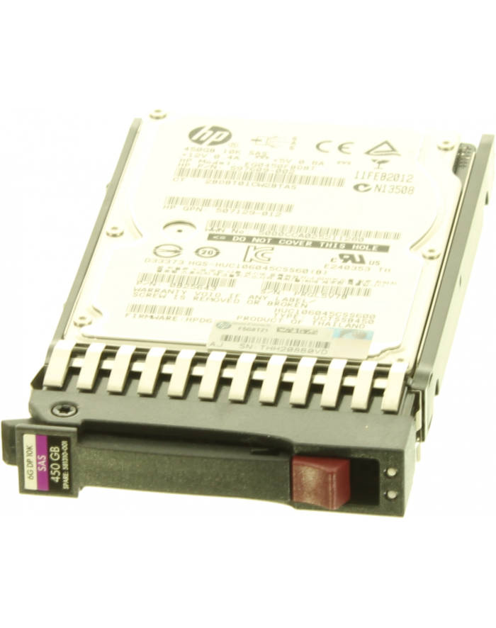 DYSK HP 450GB 6G SAS 10K 2.5in DP ENT HDD