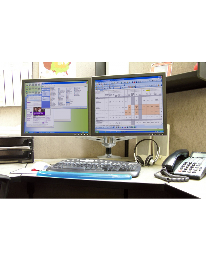 Ergotron LX Dual Side-by-Side Arm ALU