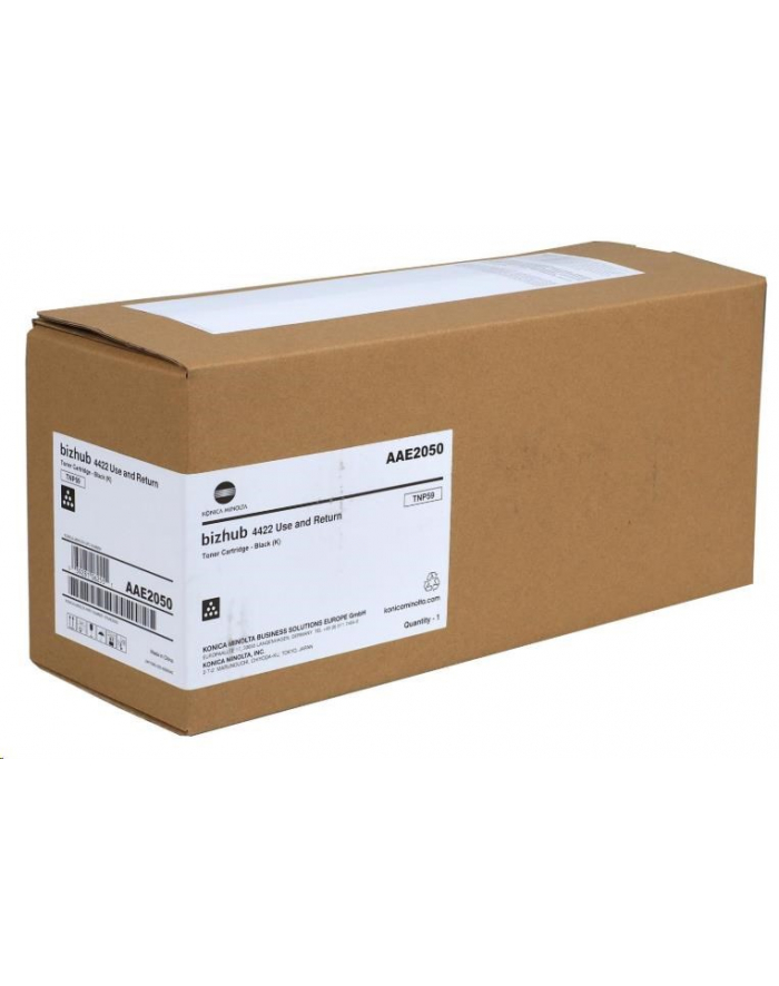 Toner Konica Minolta TNP-59 UAR 25000 pages Black Bizhub 4422