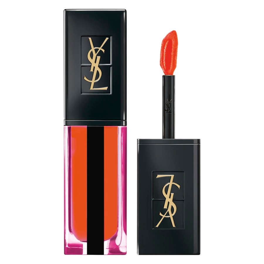 Yves Saint Laurent Vernis Lvres Water Stain długotrwała w płynie nawilżająca 607 Inondation Orange 5,9 ml