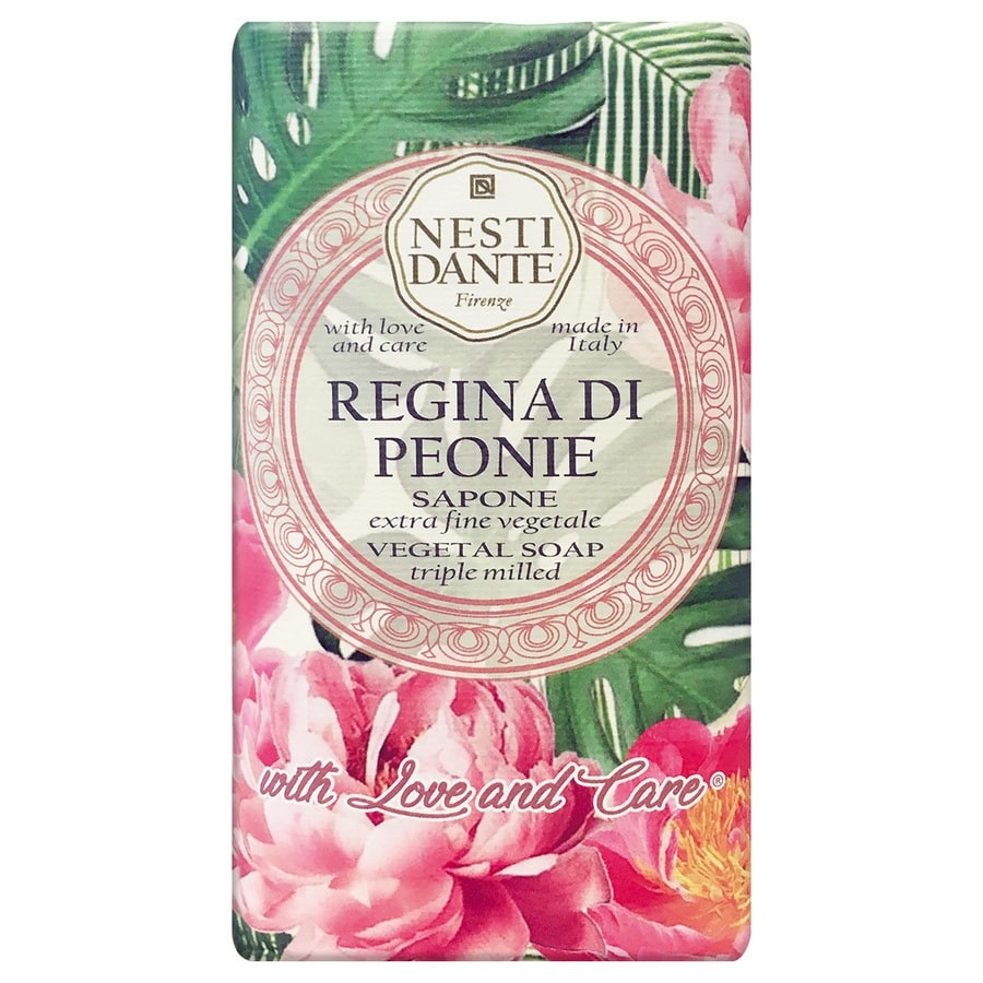 NESTI DANTE Florence Italy: with Love and Care Regina di peonie mydła (250 G) ND1352106