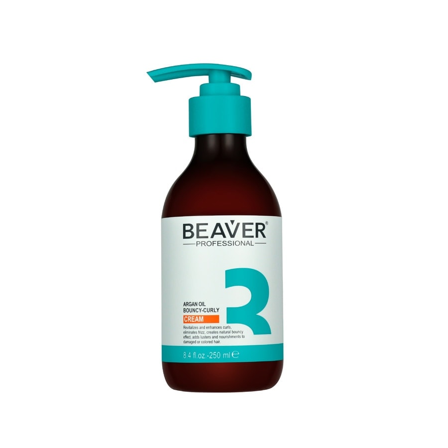 Zdjęcia - Szampon Beaver Argan Oil & Keratin Krem do loków 250ml 