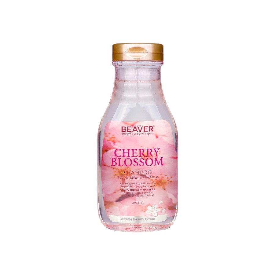 Фото - Шампунь Beaver CHERRY BLOSSOM SZAMPON DO WŁOSÓW PRZETŁUSZCZAJĄCYCH SIĘ 350ML 