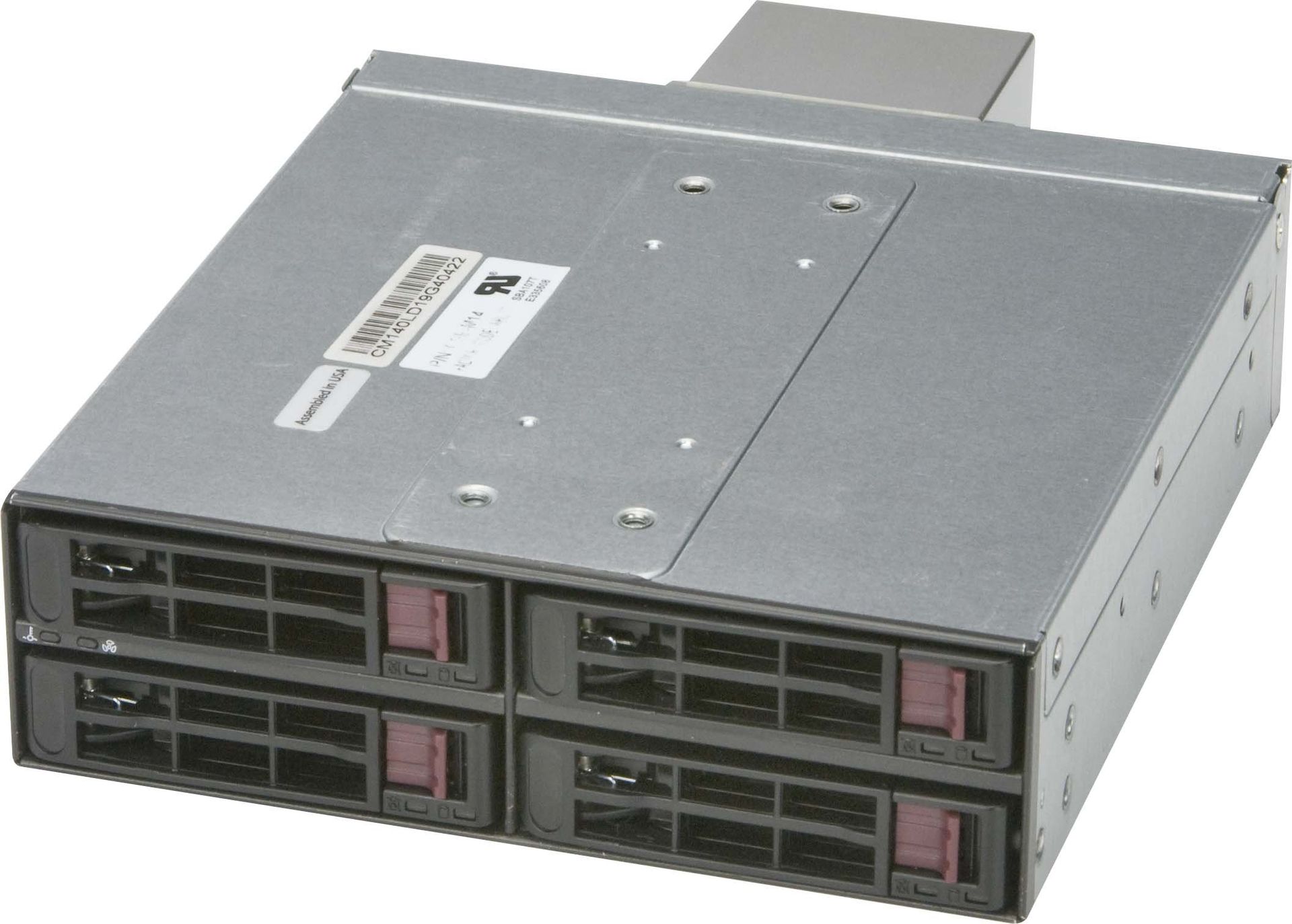 Supermicro SAS3/SATA3 Mobile Rack for 4 x 2.5