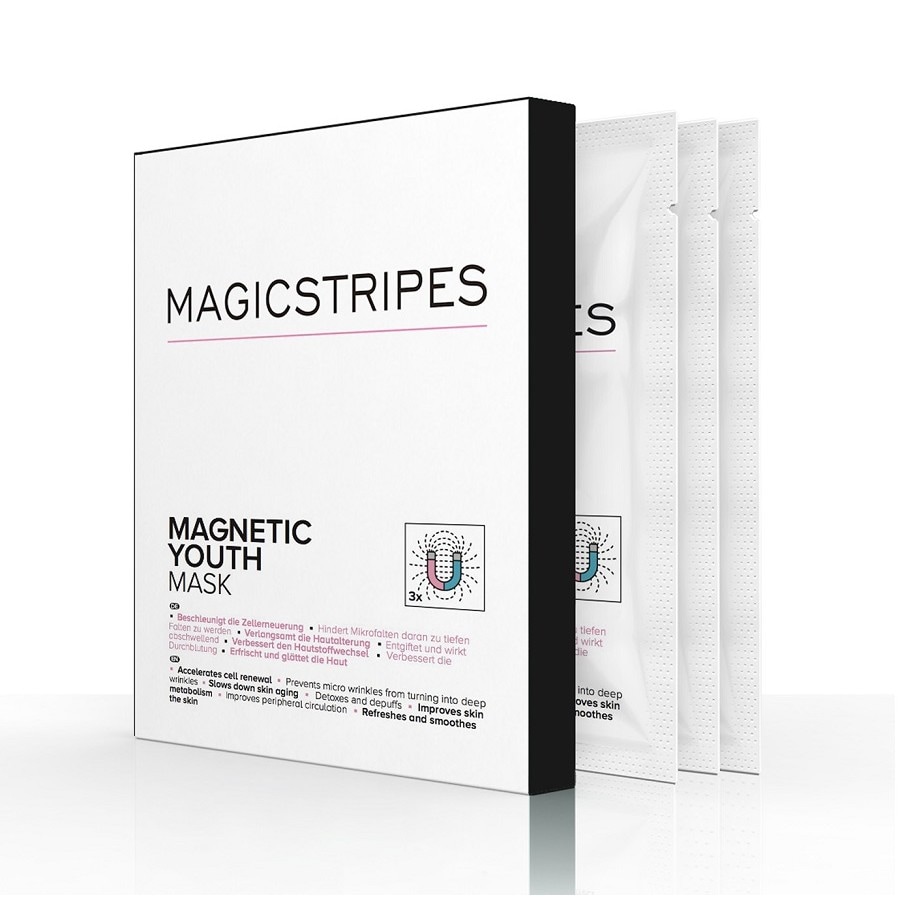 MAGICSTRIPES 3 Maseczki odmładzająco-napinające Magnetic youth