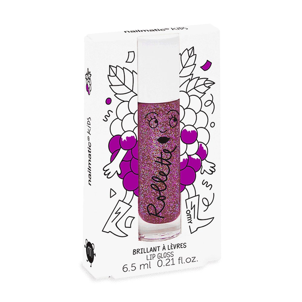 Nailmatic Nailmatic LIP GLOSS BLACKBERRY Naturalny błyszczyk do ust o smaku jeżyn Błyszczyk 6.5 ml