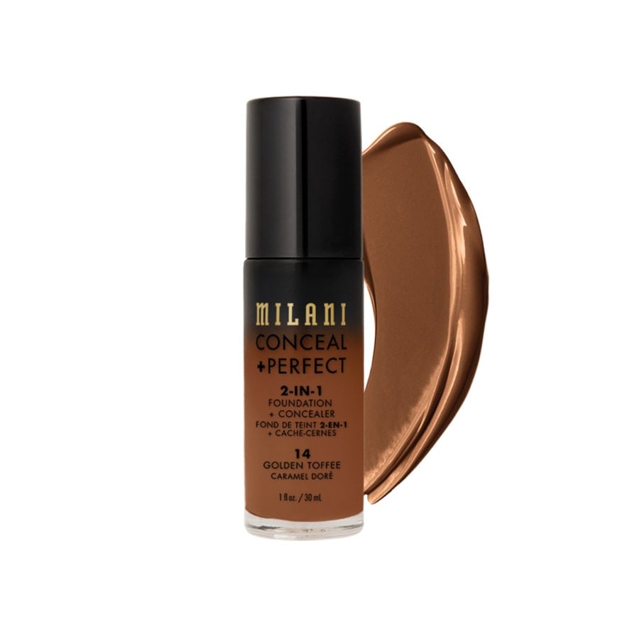 Milani Milani GOLDEN TOFFEE Conceal + Perfect 2-in-1 Foundation + Concealer Podkład 30ml