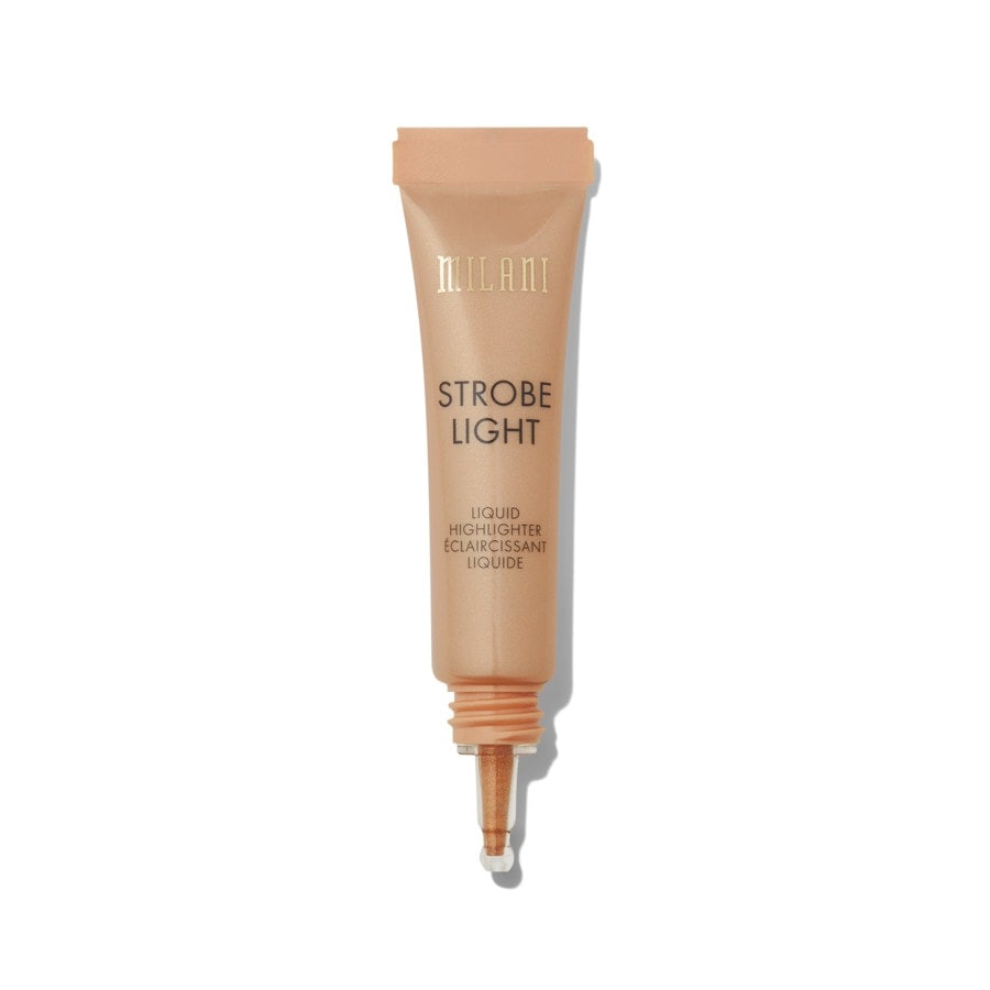 MILANI MILANI - STROBE LIGHT - LIQUID HIGHLIGHTER - Rozświetlacz w płynie  - 03 PLATINUM BRONZE - SUN GLOW MILLHWPL-WPL-02