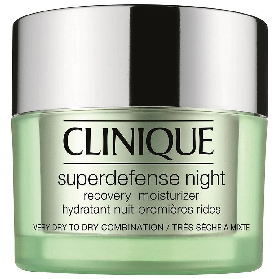 Clinique Superdefense Night Recovery Moisturizer typ skóry 1/2 Krem do twarzy 50ml