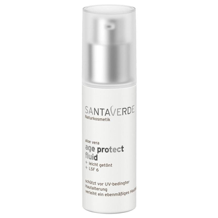 Santaverde Santaverde, Age Protect, fluid przeciwzmarszczkowy z ekstraktem z kwiatu aloesu, 30 ml