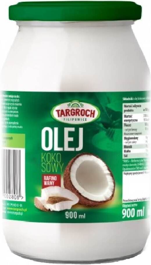 Olej kokosowy rafinowany 900g Targroch