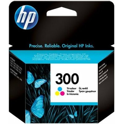 Hewlett-Packard Hewlett Packard Tusz HP 300 do Deskjet D1660/2560/2660/5560 F2480/4280 | 165 str | CMY CC643EE