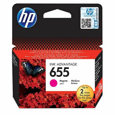 HP Nr 655 CZ111AE Orginalny czerwony