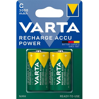 Varta AKUMULATORKI 3000 MAH 2X C 56714101402