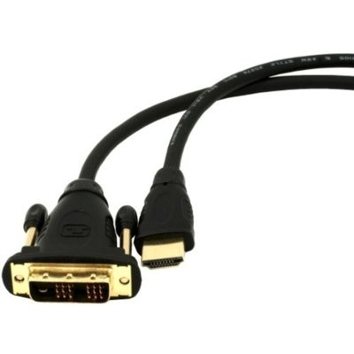 Gembird Kabel do monitora HDMI/DVI-DM (18+1)3 m CC-HDMI - DVI-10 (CC-HDMI-DVI-10)