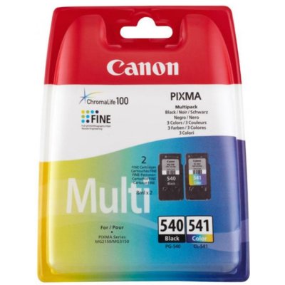 Canon Zestaw dwóch tuszy Canon PG540/CL541 do Pixma MG 2150/3150 | CMYK