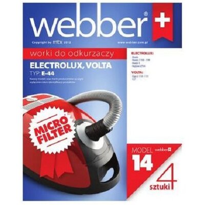 Webber Worek do odkurzacza WEBBER 1010 (4 sztuki)