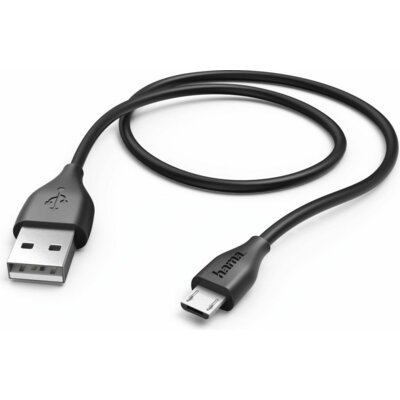 Hama Kabel USB microUSB 1.4m Czarny 001736100000