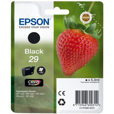 Zdjęcia - Wkład drukujący Epson 29  tusz czarny, oryginalny (T2981)