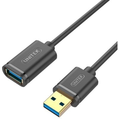 Unitek Kabel USB przedłużacz USB 3.0 AM-AF 1,5m Y-C458GBK